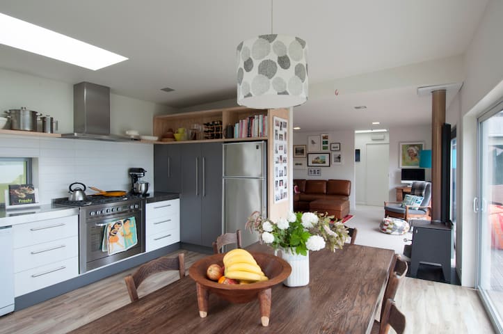 Inlet View - Architectural, Warm Inviting Home