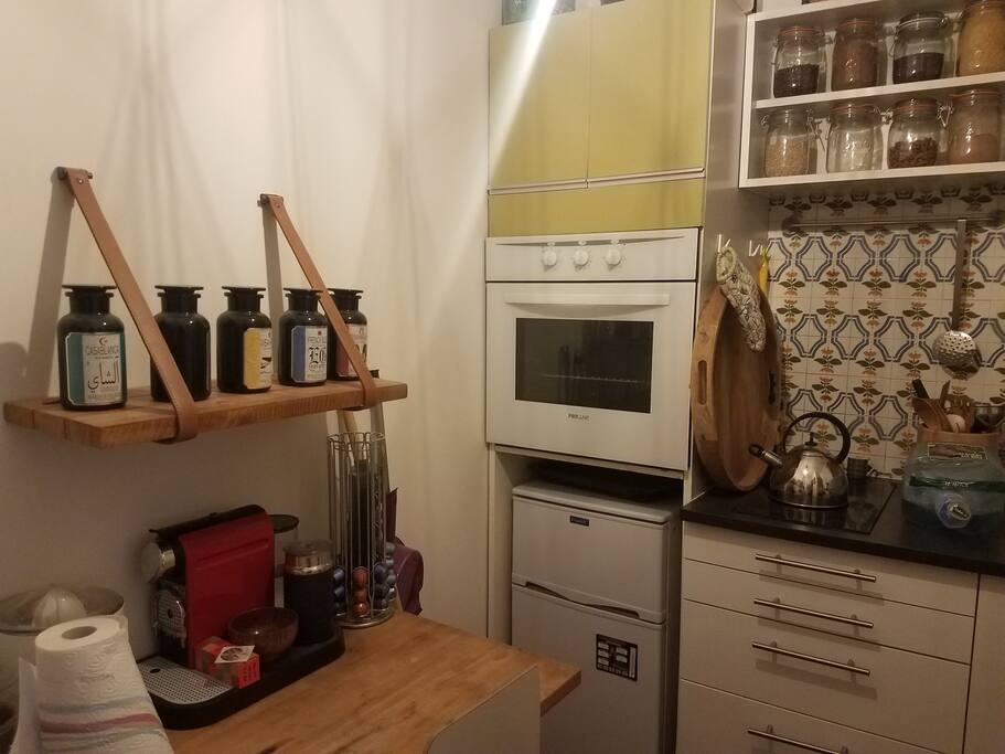 Cuisine bien équipée