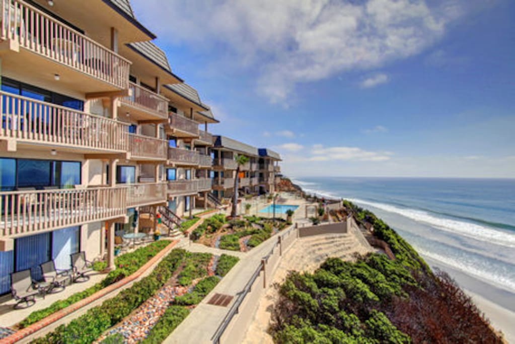 Beautiful White Water Views w/ Direct Beach Access Just across the parking lot