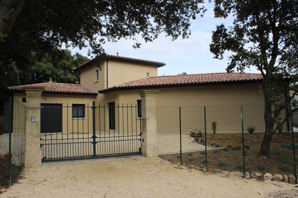 entrée de la villa