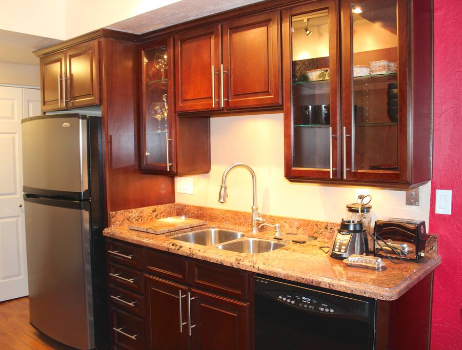 Newly renovated modern kitchen