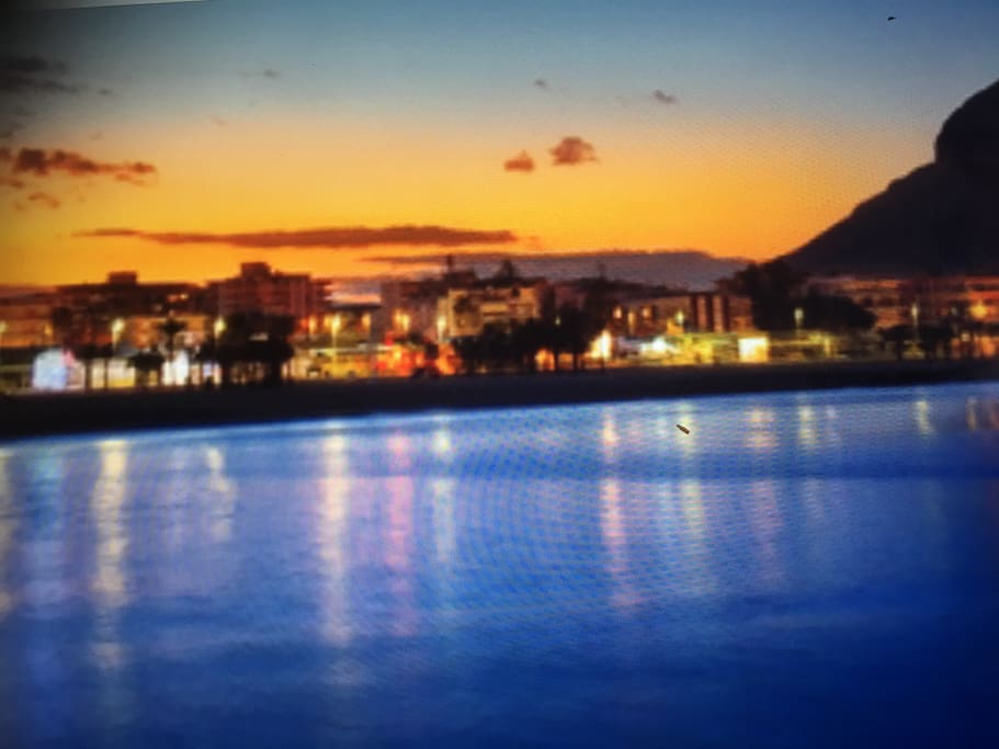 The Arenal 8 mins walk from the house