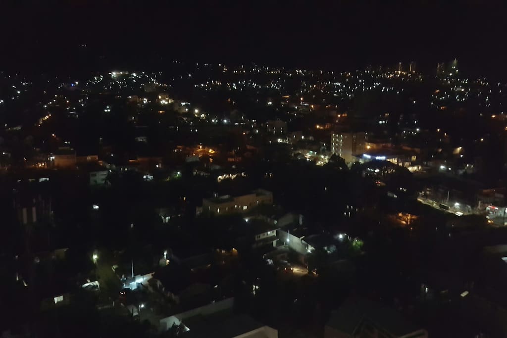 Bedroom view during night time
