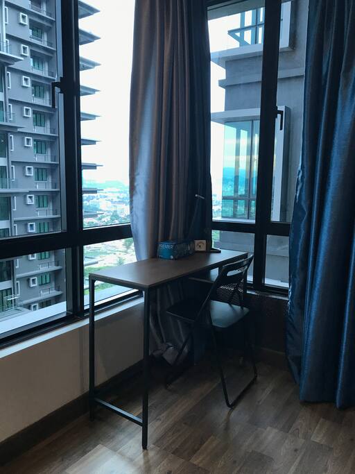 Working Desk at Master Bed Room