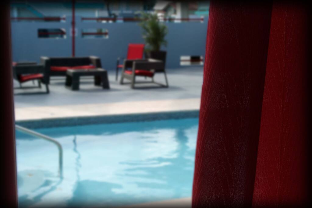 Pool View from Apartment