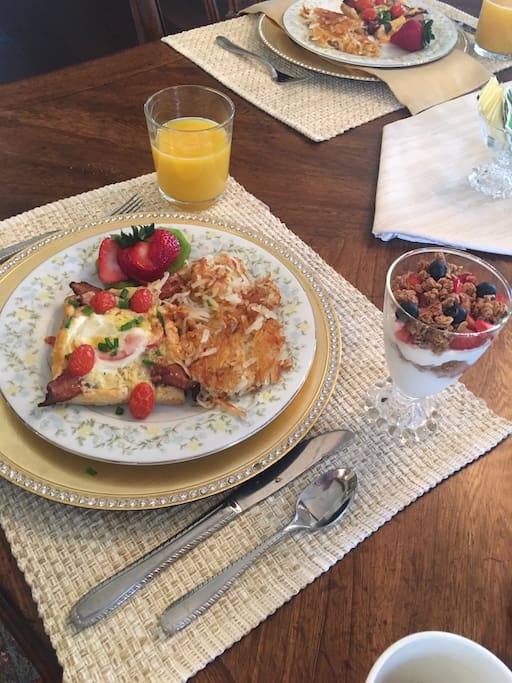 Home cooked Breakfast
