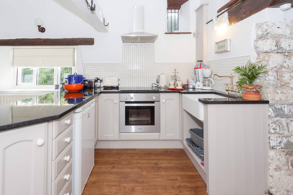 A well stocked kitchen