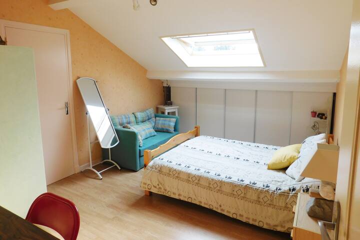 Private room in the heart of Villerest