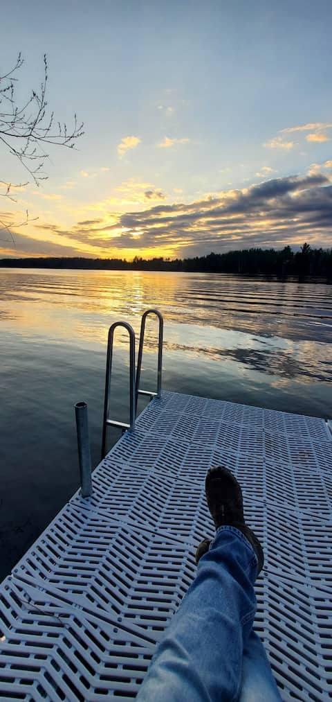 New Cabin on Long Lake, Phillips WI