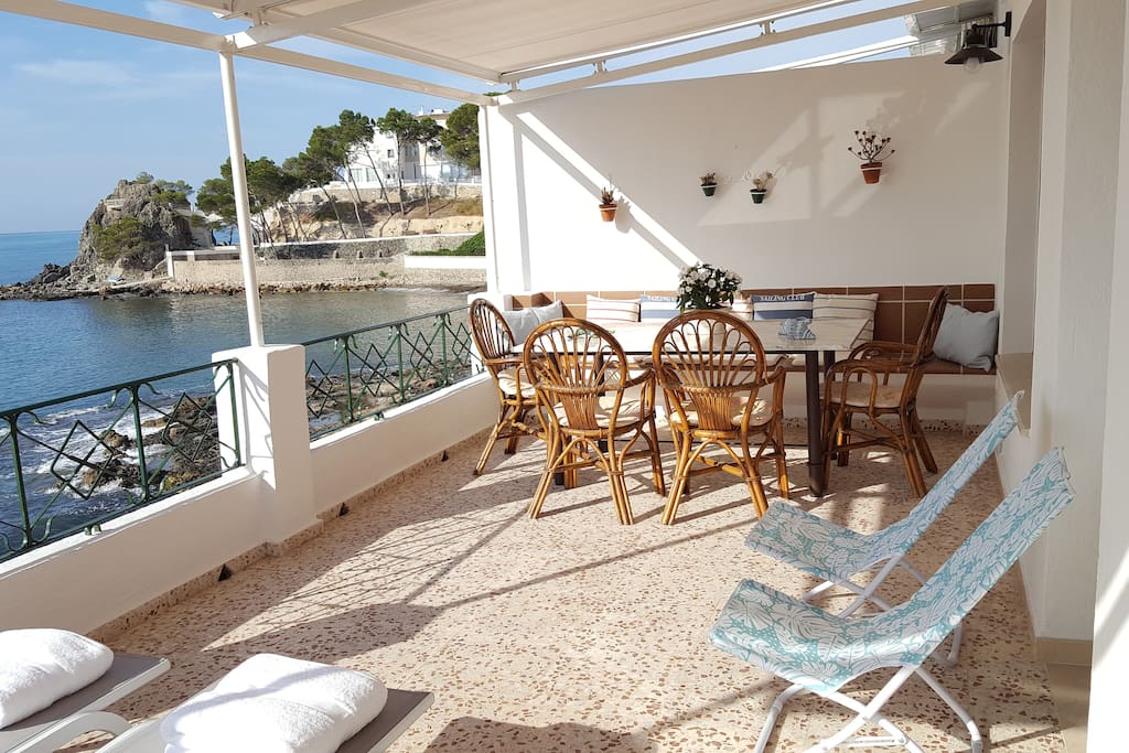 Amplia terraza
