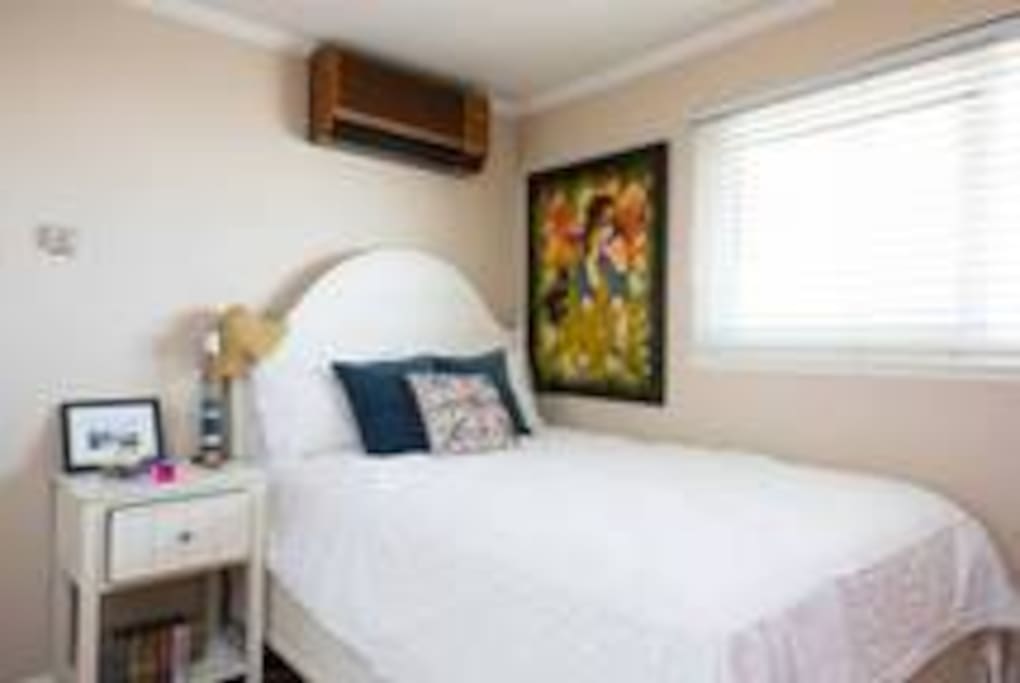 Your bedroom, fully furnished