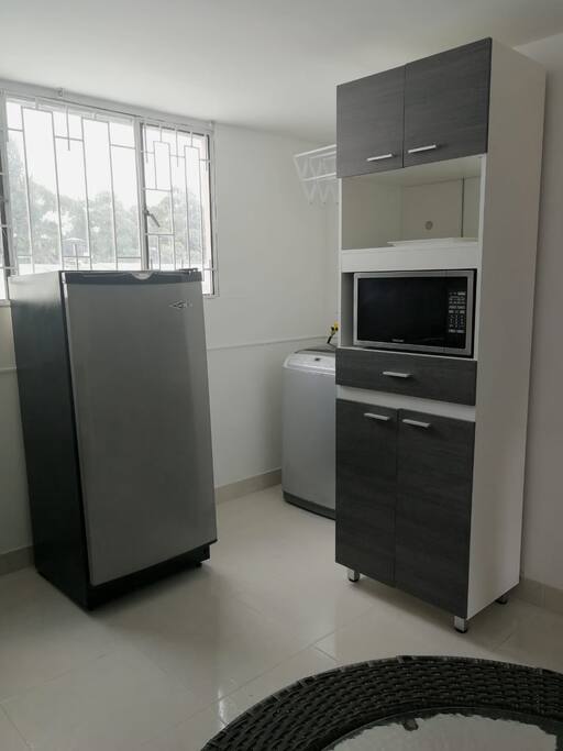cocina y zona lavanderia