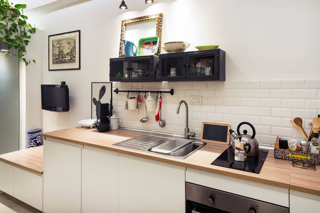 The equipped Kitchen