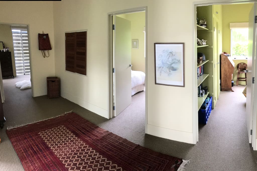 Hall into bedrooms