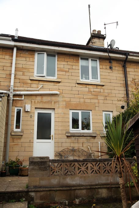 Back of house - south facing