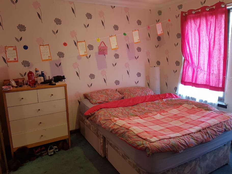 whole view of the bedroom on offer