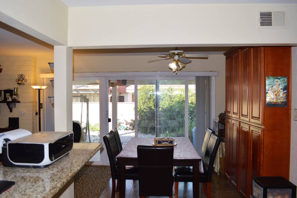 dining area of the house , no access for the guests