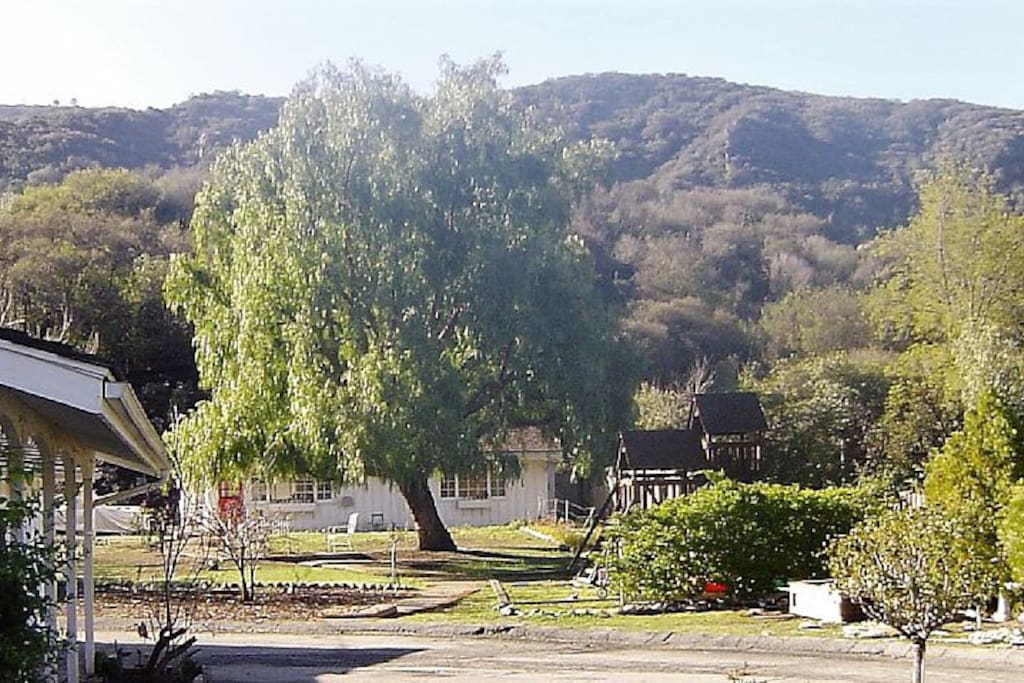 View from front house