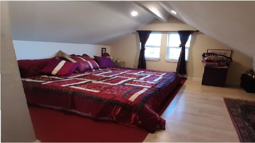 King Bed in Loft