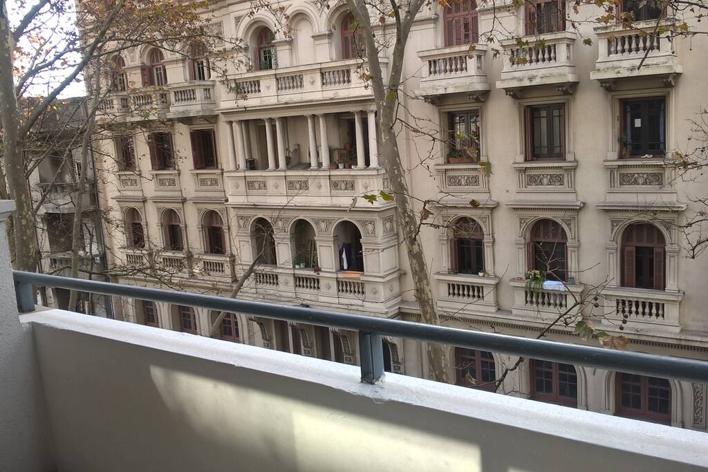 Vista desde el balcón