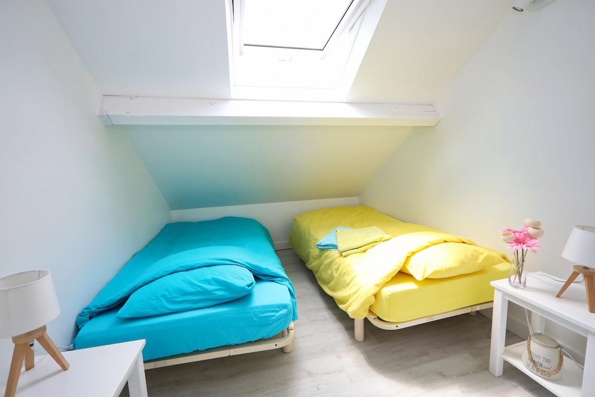 chumba cha kulala 4 - 2 vitanda 90