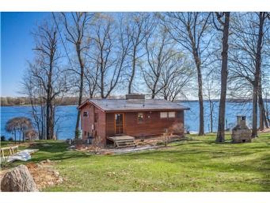 Yard view to Lake Minnetonka