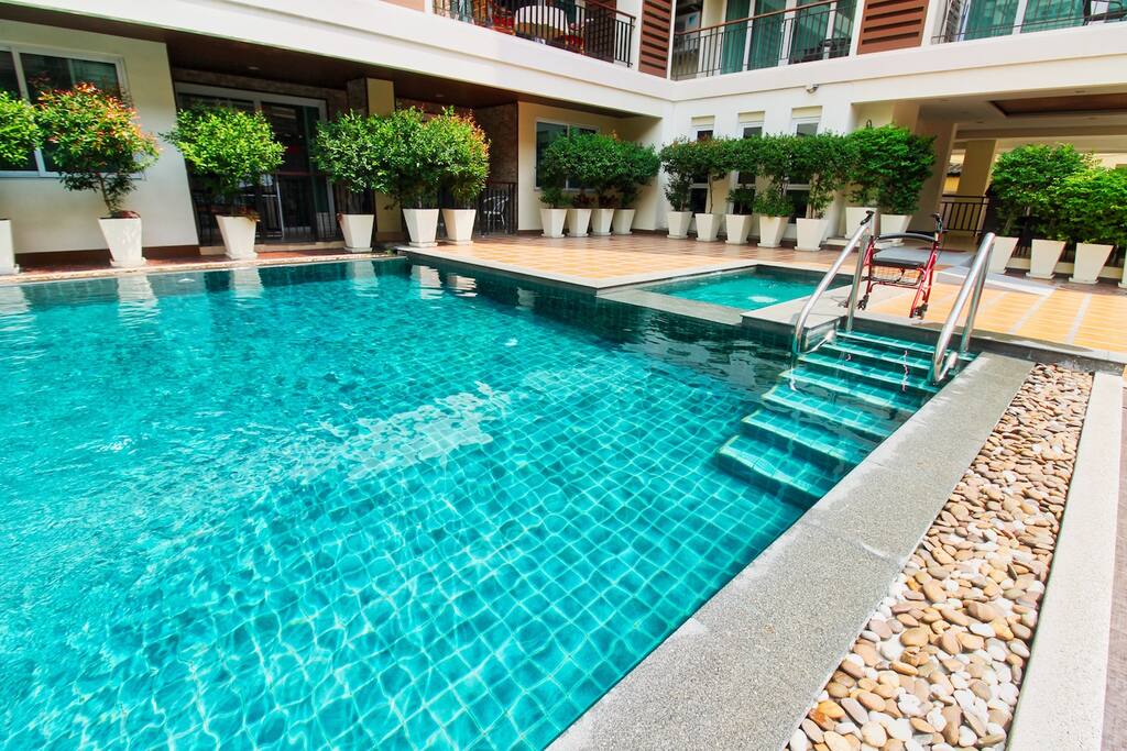 Pool area