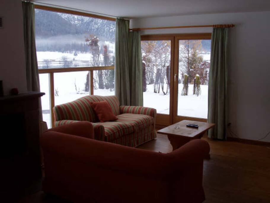zona living con vista