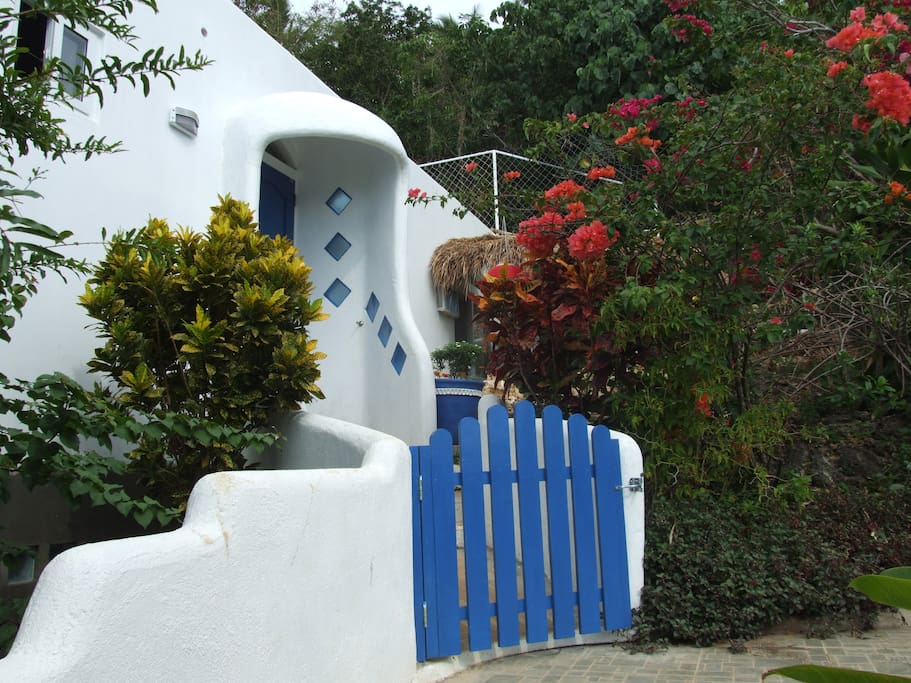 Cottage entrance