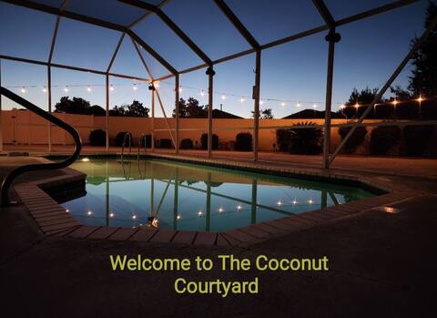 The Coconut Courtyard-Private saltwater Pool-clean