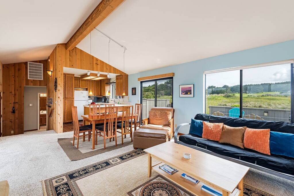 Living Room with Meadow Views