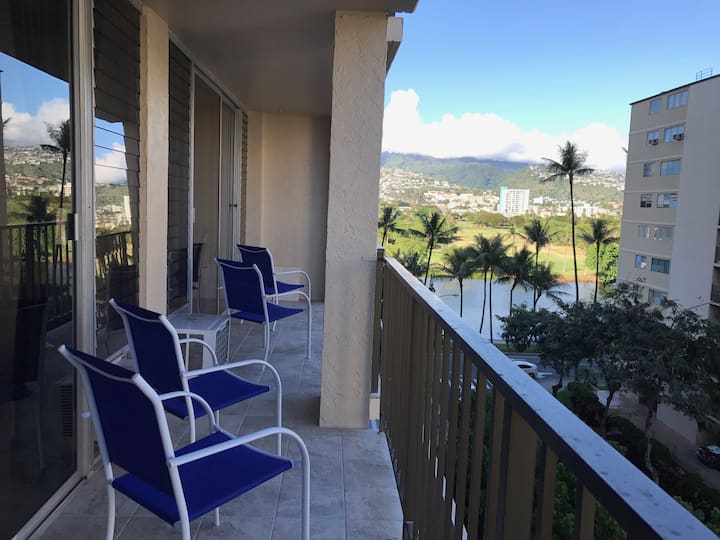 Heart of Waikiki, 2 Bed, 2 Bath, 2 parking, AC Apartments for Rent in