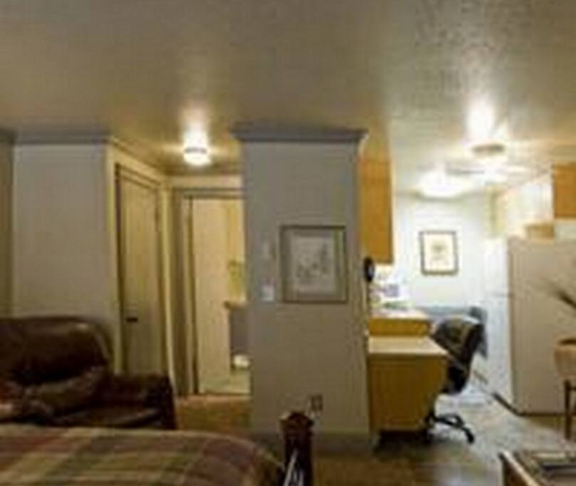Studio apartment full view