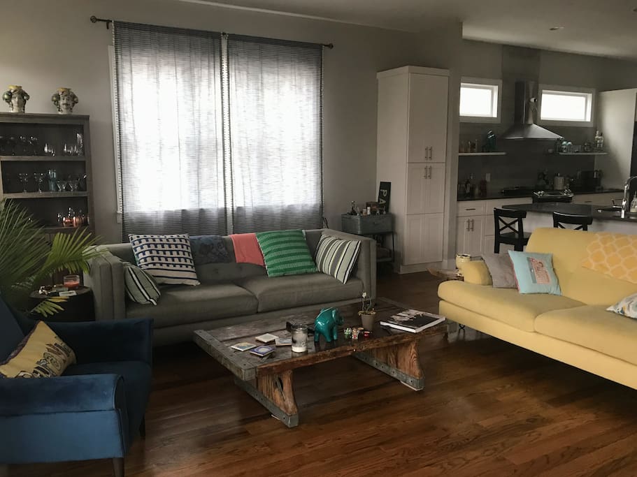 Bright living room
