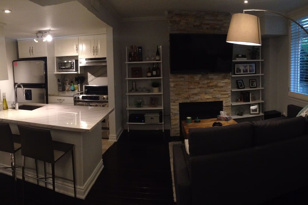 Open concept main living area