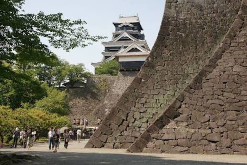 熊本城 歩いて10分