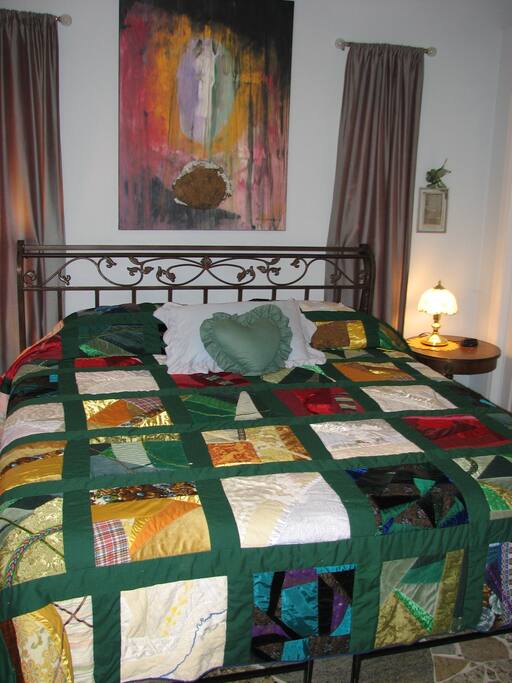 Very comfortable bed.