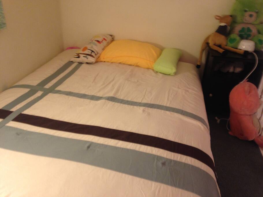 Loft bed close-up