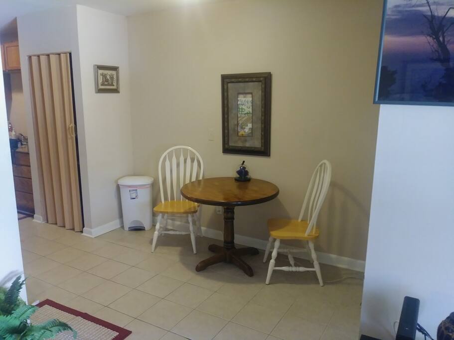 Dining area