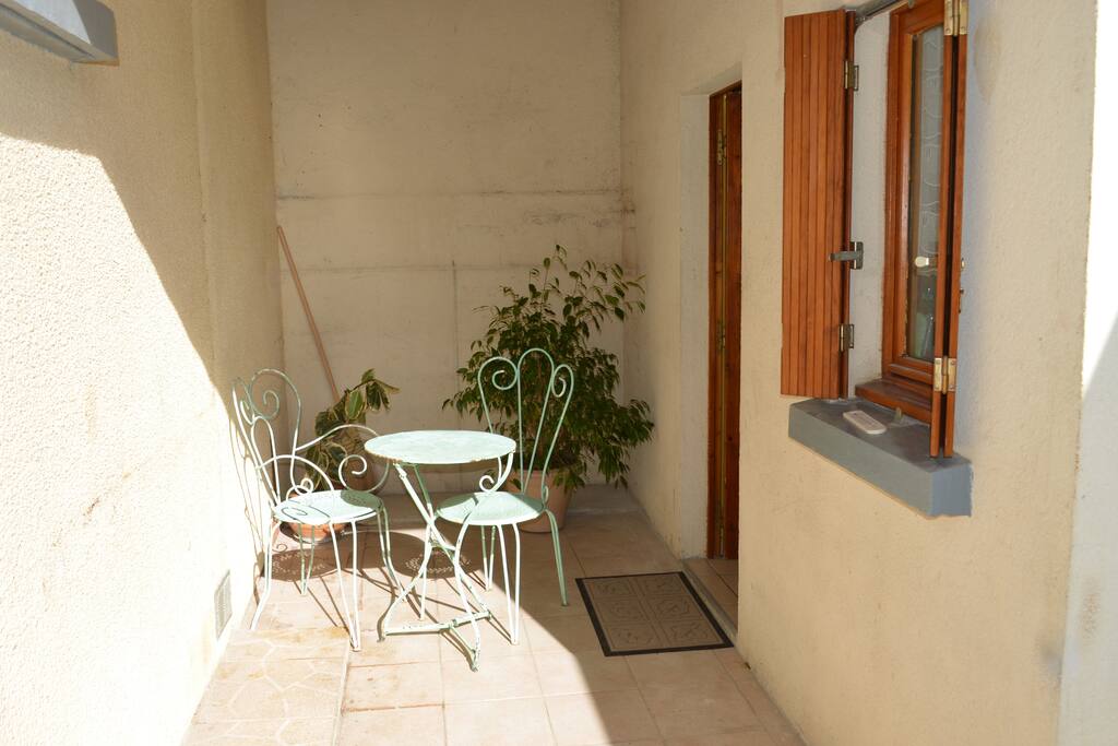 la terrasse