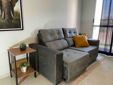 Apartment with air conditioning