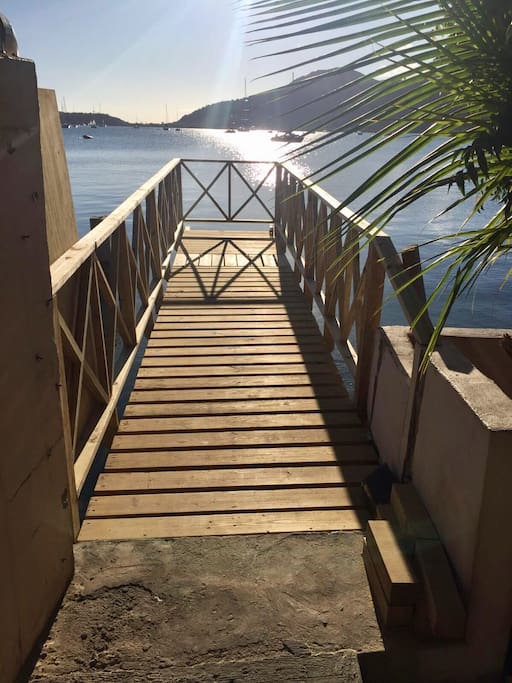The dock/jetty
