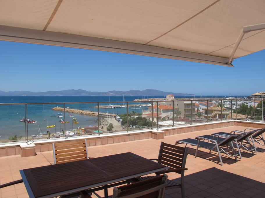 Ático: terraza de 90m2, vista noreste