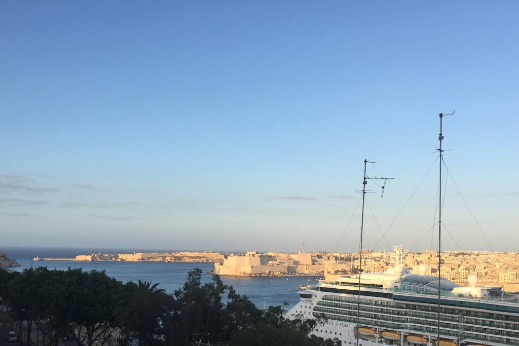 View from the balcony