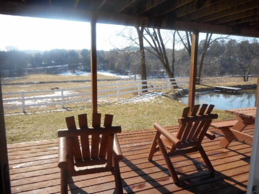 View from lower deck.