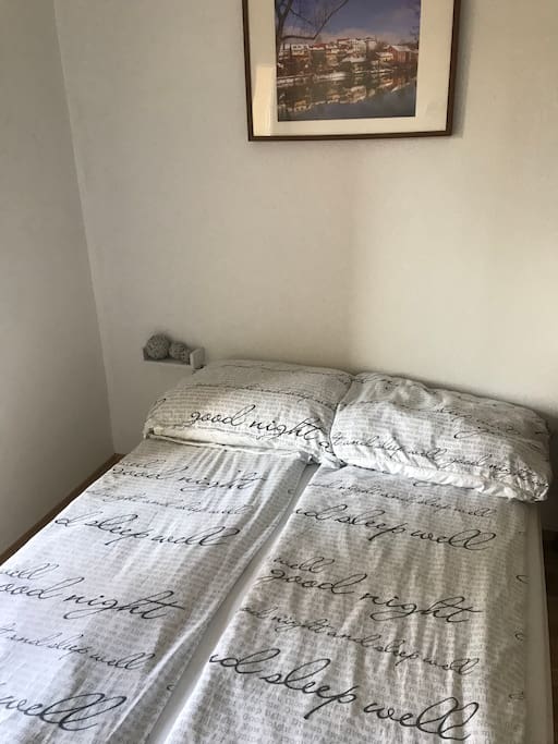 One double bad in room