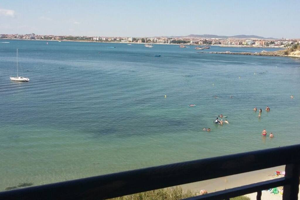 View from Akrotiria,s apartments