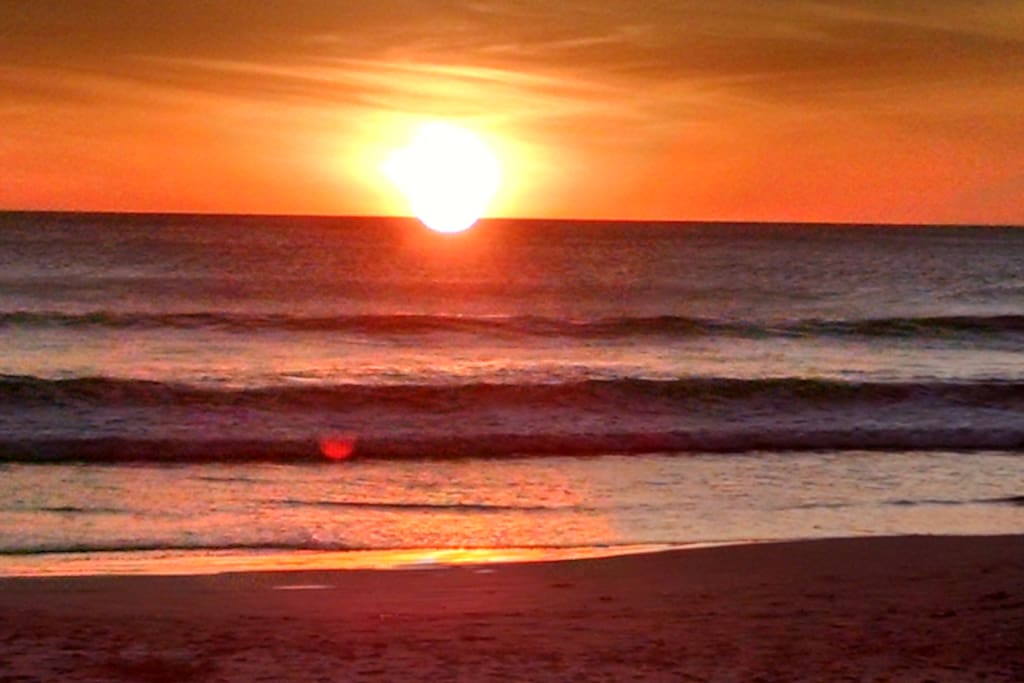 Our beautiful sunsets at Playa Azul