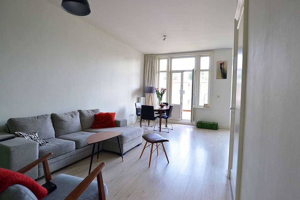 An overview of the living room