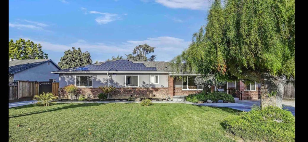 San Jose Ranch House Safe/AC/Fast Wi-Fi